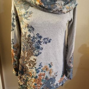 Cowl Neck tunic size small